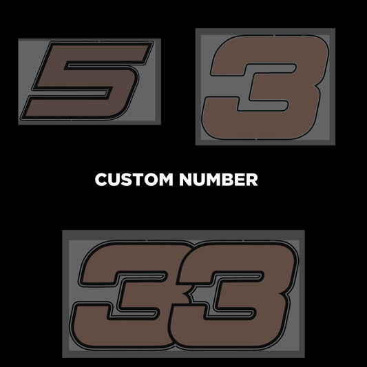 CUSTOM NEONNUMBER | SMALL | 12in HEIGHT