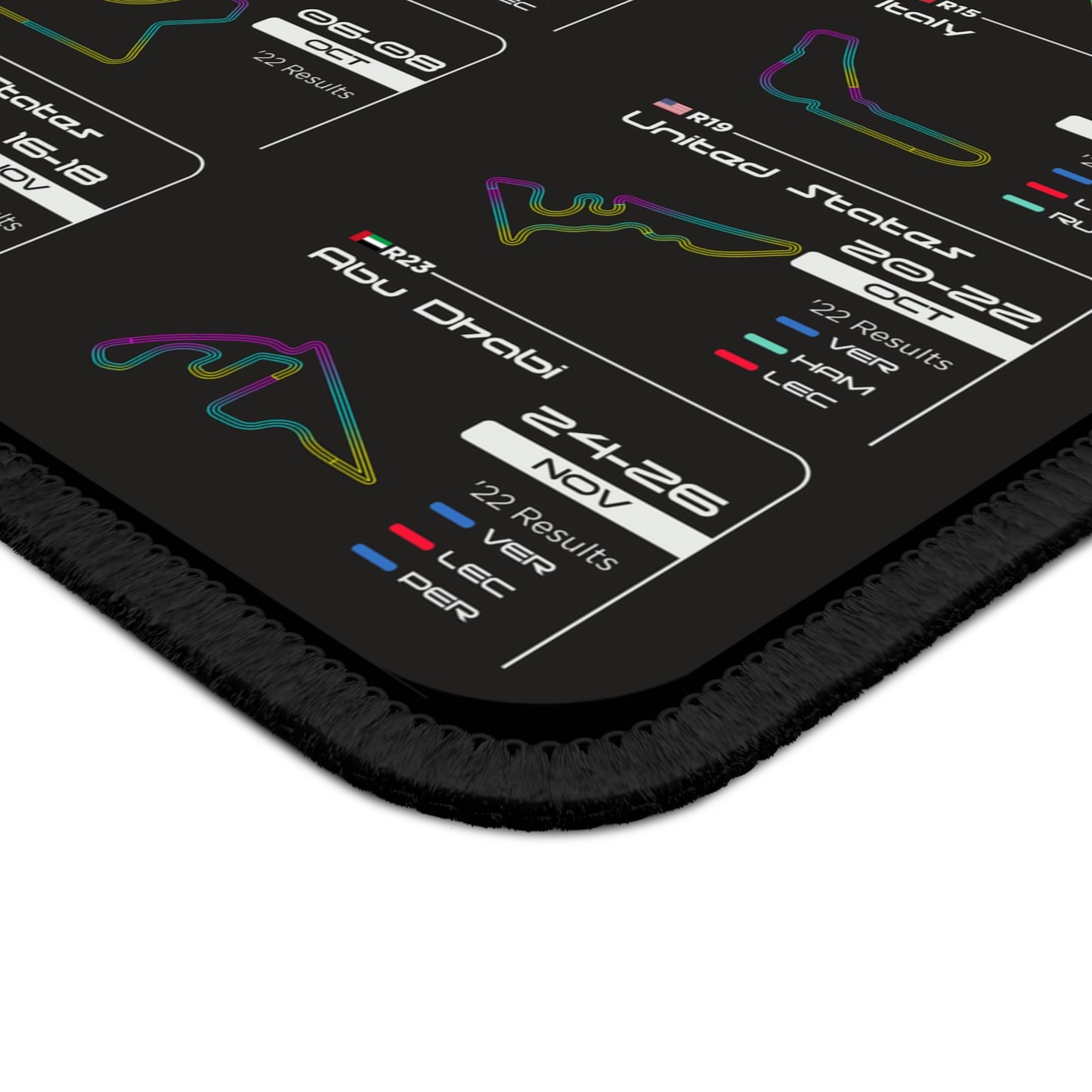 2023 F1 Calendar Mouse Pad (9.5 in x 8 in)