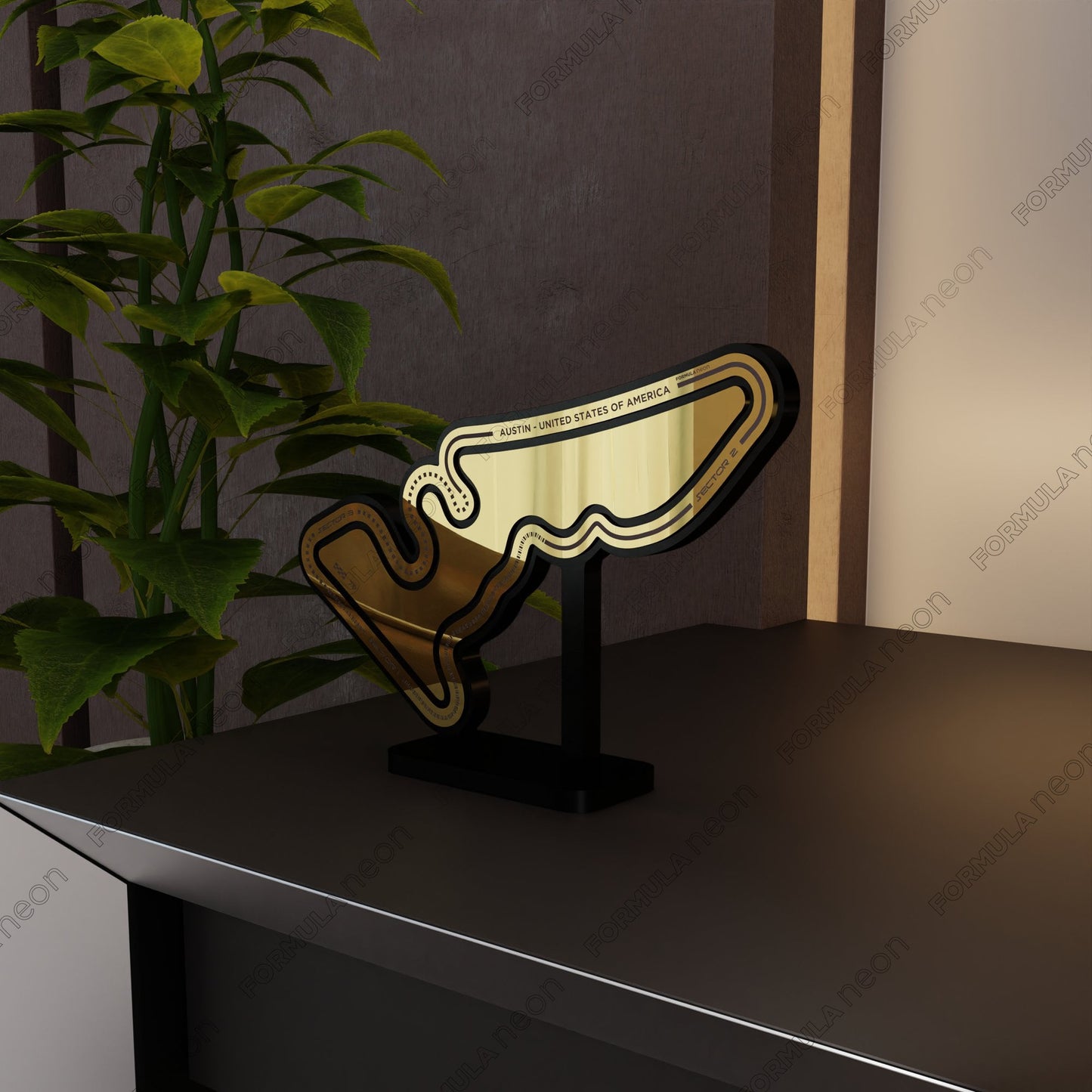 AUSTIN - UNITED STATES OF AMERICA | GOLD - SMALL