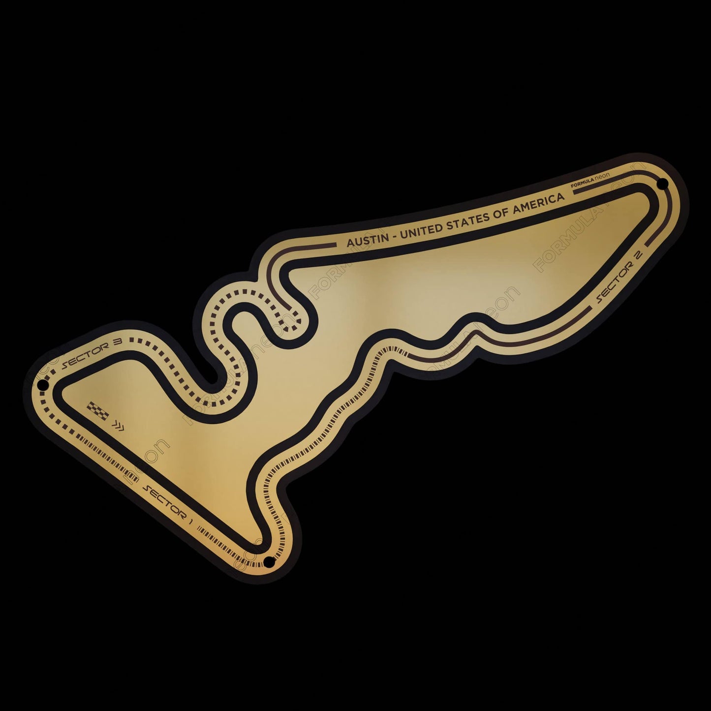 AUSTIN - UNITED STATES OF AMERICA | GOLD - MEDIUM