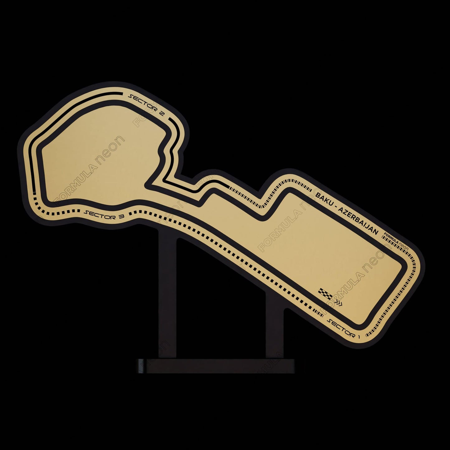 BAKU - AZERBAIJAN | GOLD - SMALL