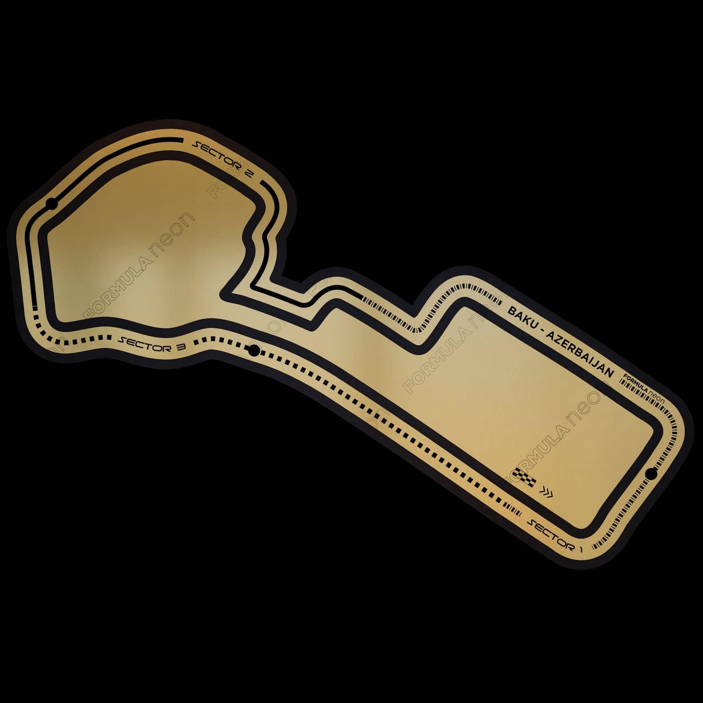 BAKU - AZERBAIJAN | GOLD - MEDIUM