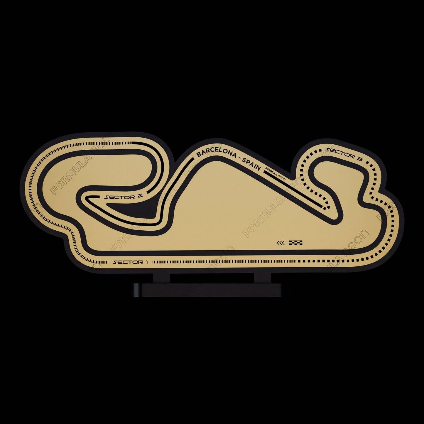 BARCELONA - SPAIN | GOLD - SMALL