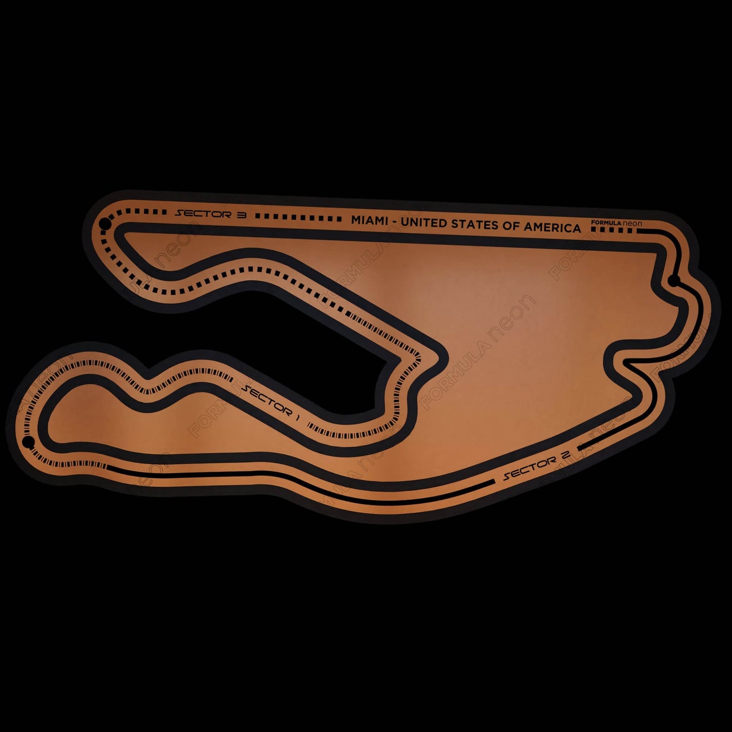 MIAMI - UNITED STATES OF AMERICA | BRONZE - MEDIUM