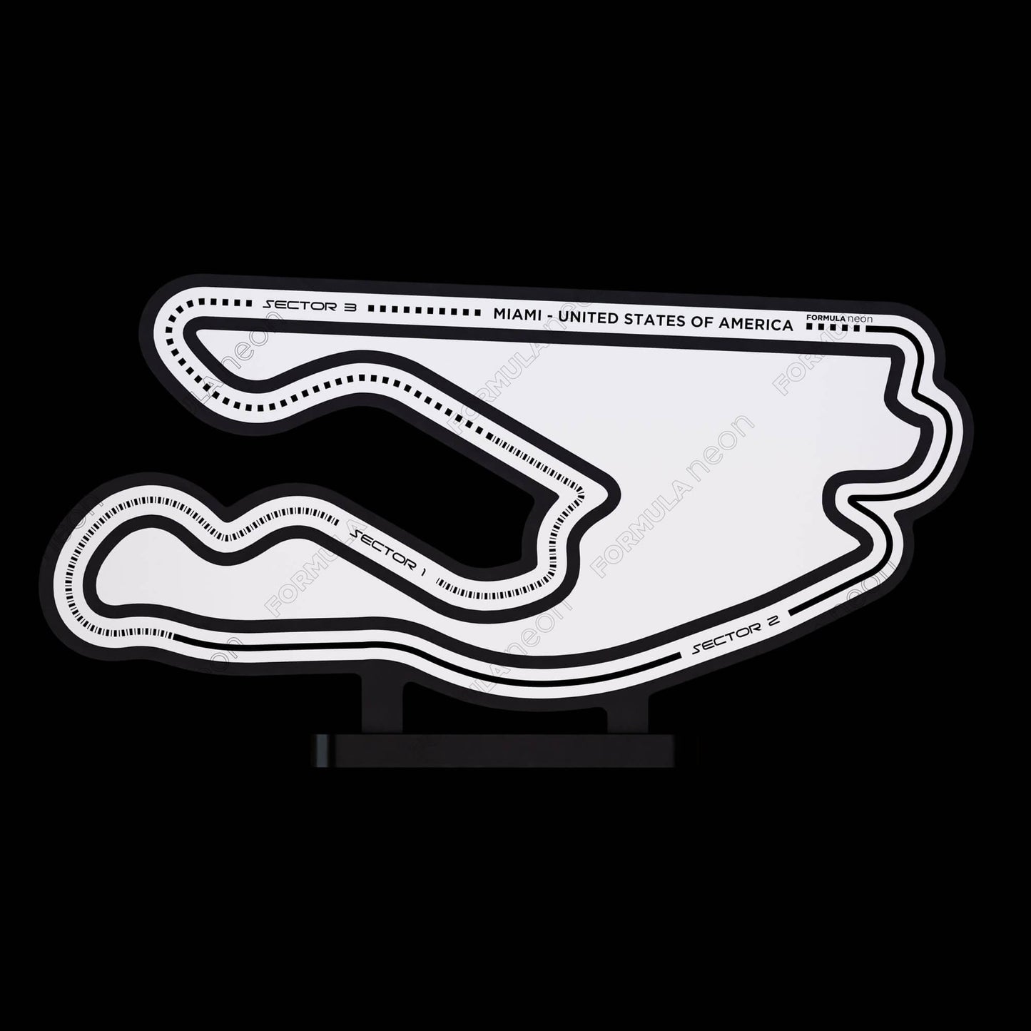 MIAMI - UNITED STATES OF AMERICA | SILVER - SMALL