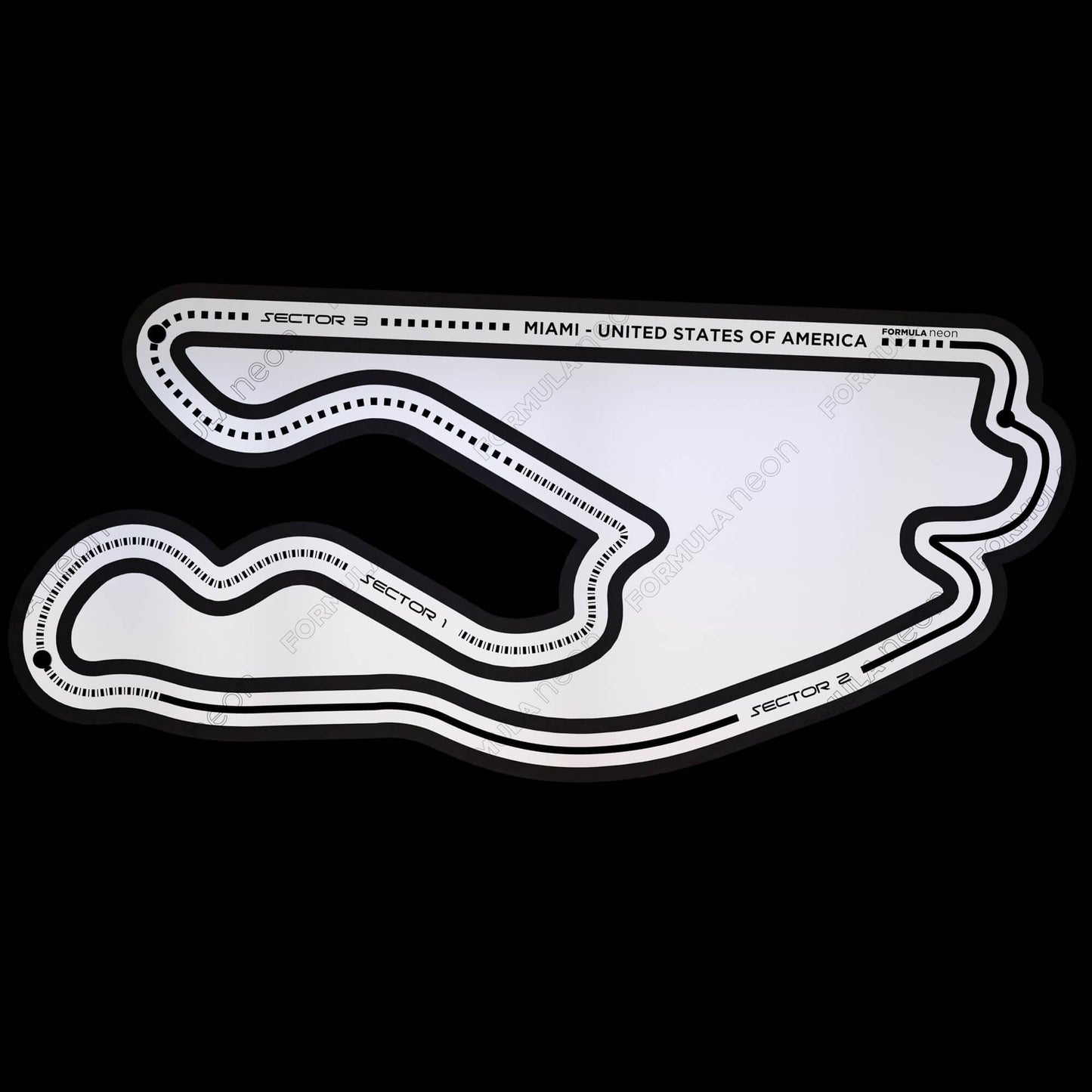 MIAMI - UNITED STATES OF AMERICA | SILVER - LARGE
