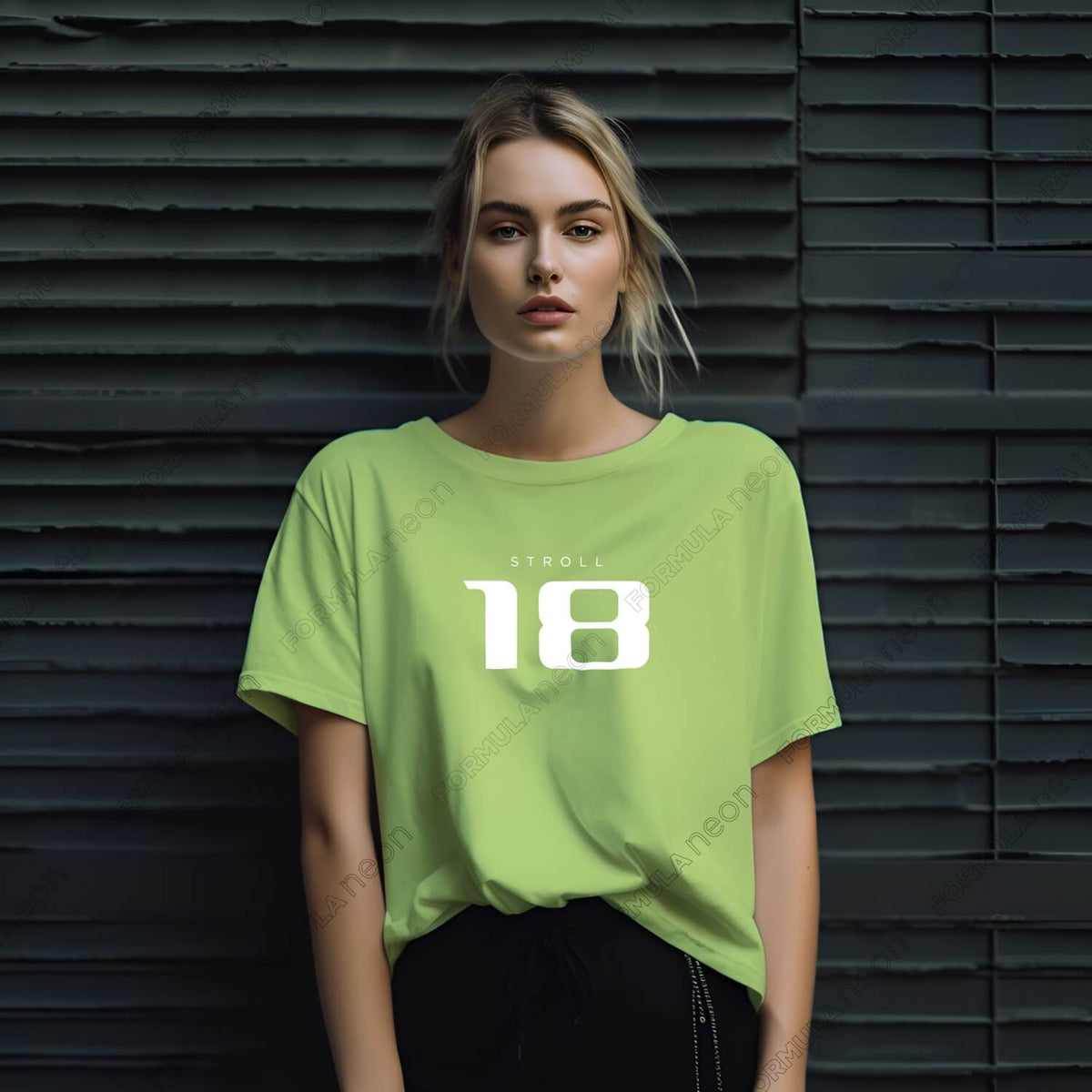 Tee Str STR | TEE - White - D1 – Formula Neon