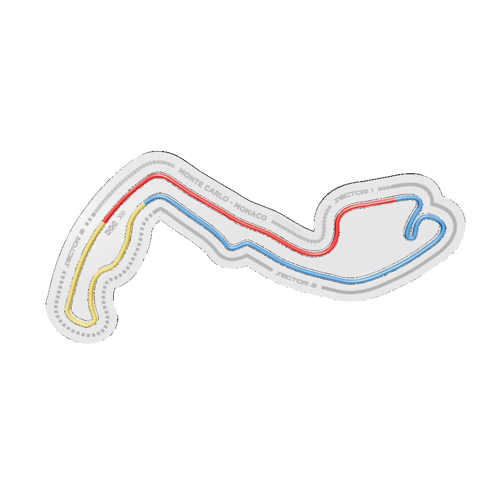 MONTE CARLO - MONACO | SECTOR MAP - LARGE
