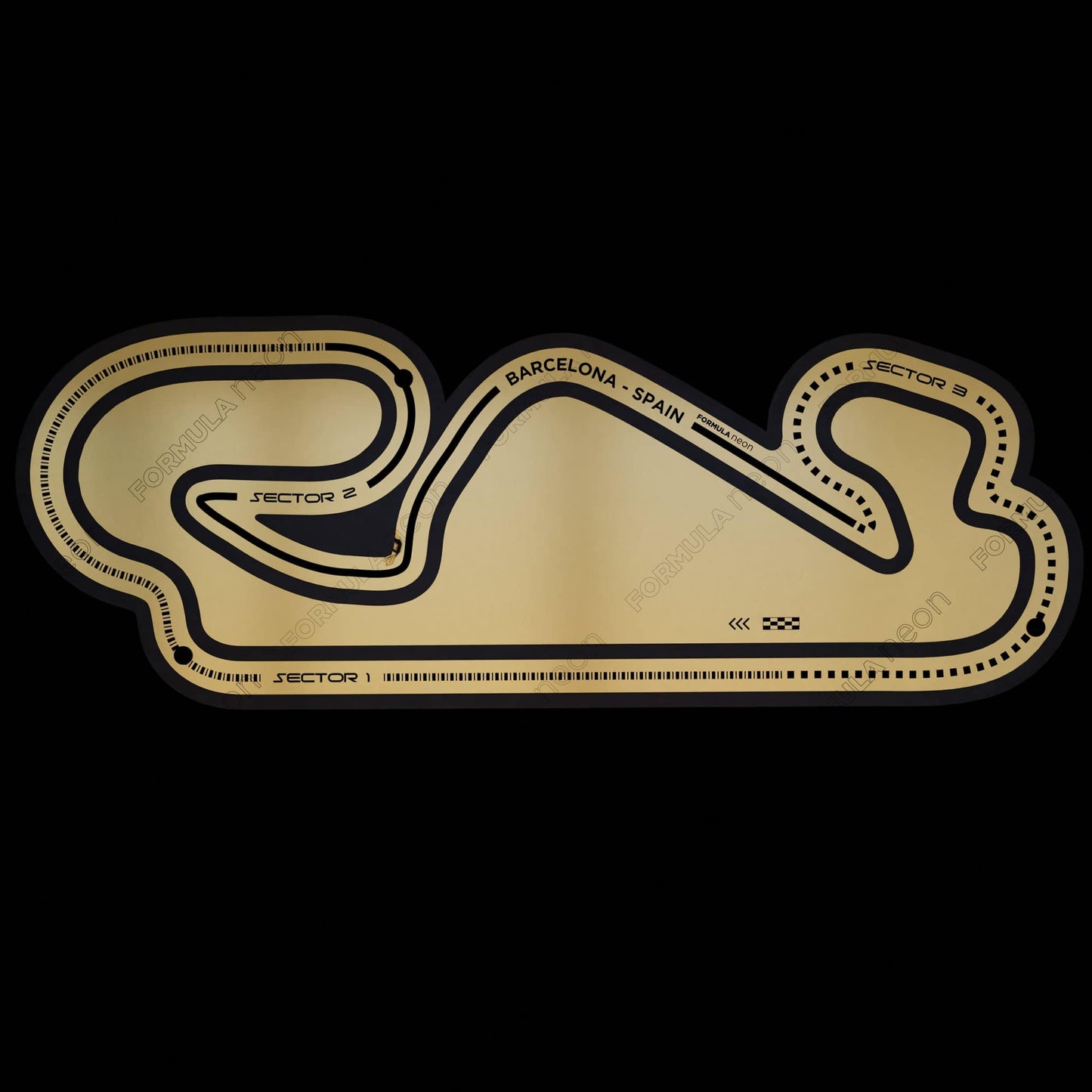 BARCELONA - SPAIN | GOLD - MEDIUM