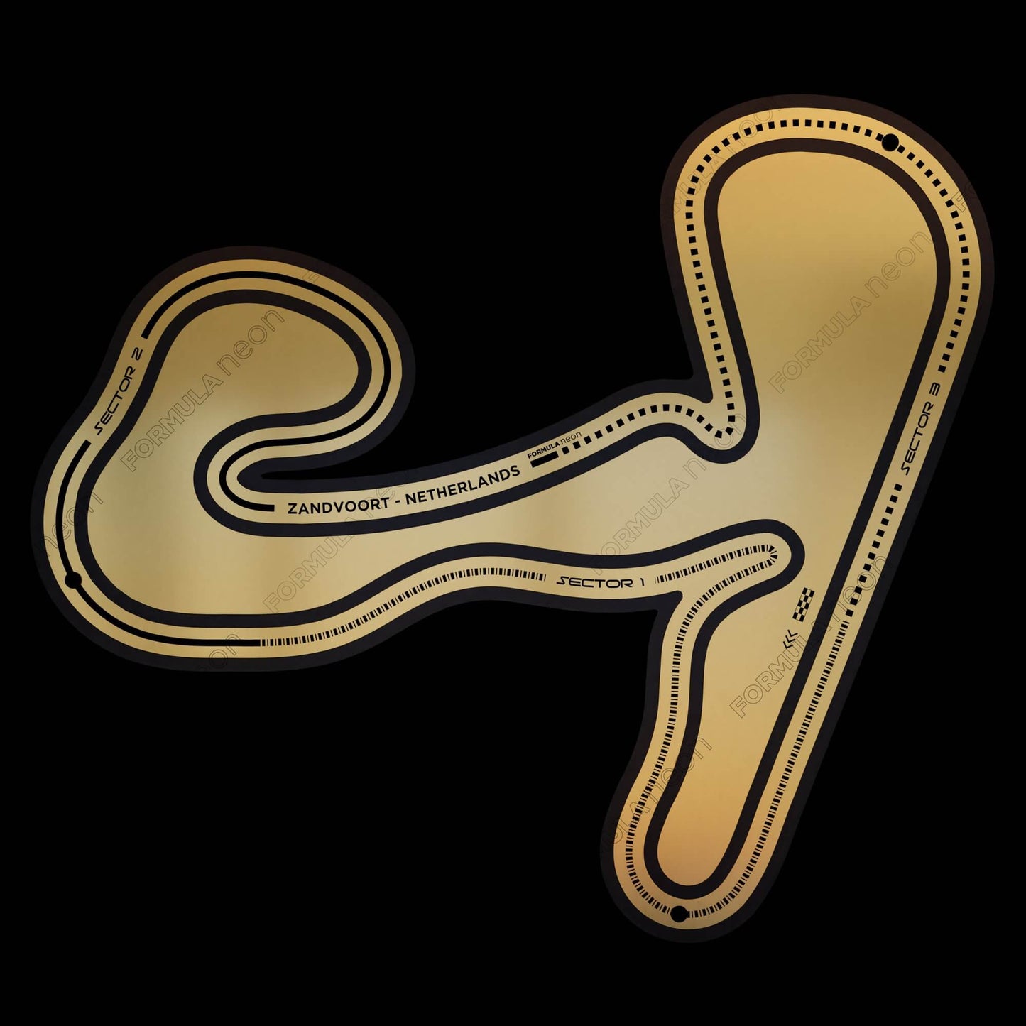 ZANDVOORT - NETHERLANDS | GOLD - MEDIUM